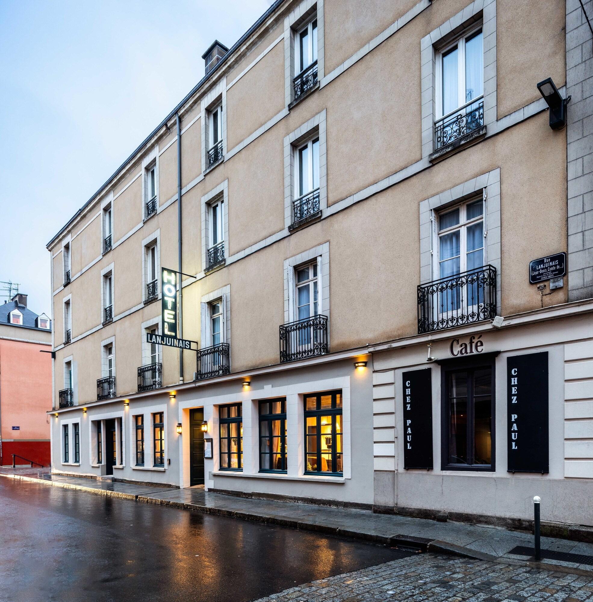 Hotel Lanjuinais Rennes Exteriér fotografie